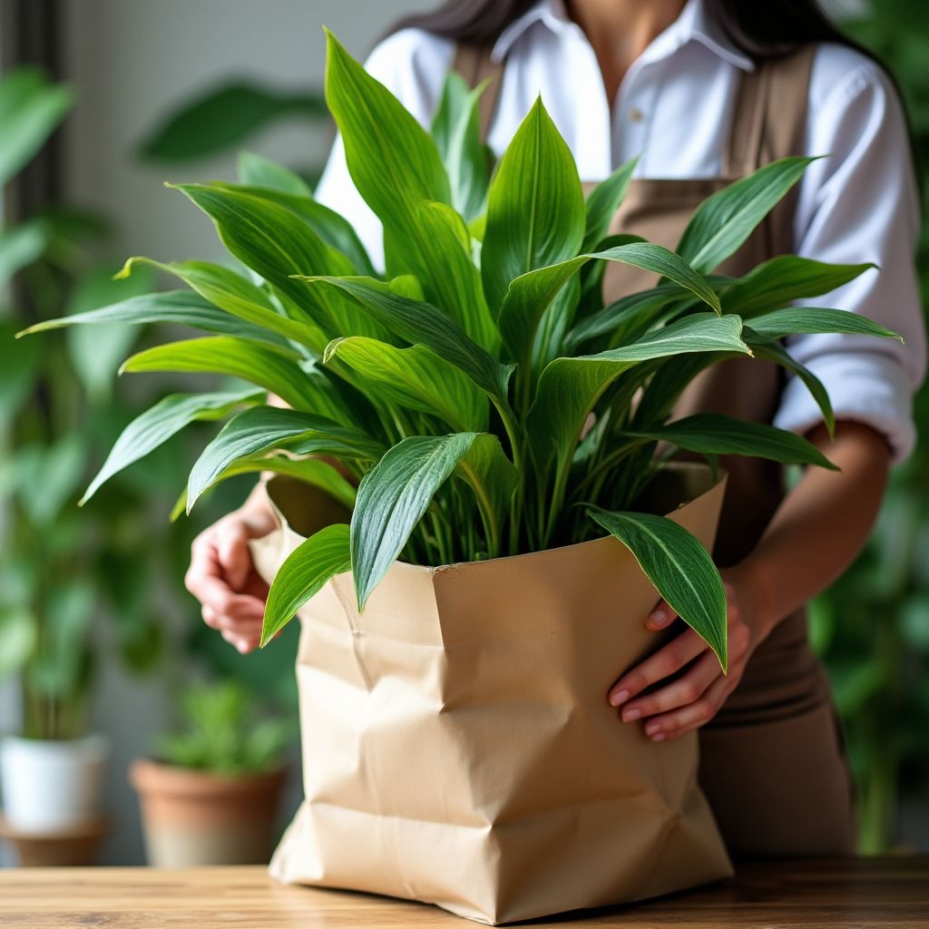 Livraison soignée de plantes
